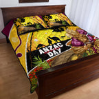 Broncos ANZAC Day Quilt Bed Set Mascot Rosemary Starring Night Style