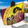Broncos ANZAC Day Sarong Mascot Rosemary Starring Night Style