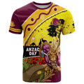 Broncos ANZAC Day T Shirt Mascot Rosemary Starring Night Style