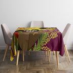 Broncos ANZAC Day Tablecloth Mascot Rosemary Starring Night Style