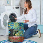 Personalised Parramatta Eels Rugby ANZAC Day Laundry Basket Last Post Poppy We Will Remember Them