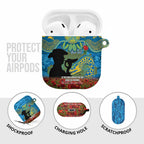 Personalised Parramatta Eels Rugby ANZAC Day AirPods Case Last Post Poppy We Will Remember Them