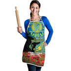 Personalised Parramatta Eels Rugby ANZAC Day Apron Last Post Poppy We Will Remember Them