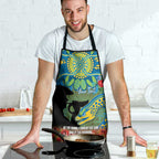 Personalised Parramatta Eels Rugby ANZAC Day Apron Last Post Poppy We Will Remember Them