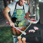 Personalised Parramatta Eels Rugby ANZAC Day Apron Last Post Poppy We Will Remember Them