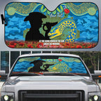 Personalised Parramatta Eels Rugby ANZAC Day Auto Sun Shade Last Post Poppy We Will Remember Them