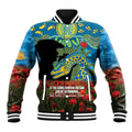 Personalised Parramatta Eels Rugby ANZAC Day Baseball Jacket Last Post Poppy We Will Remember Them