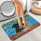 Personalised Parramatta Eels Rugby ANZAC Day Bathroom Set Last Post Poppy We Will Remember Them