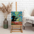 Personalised Parramatta Eels Rugby ANZAC Day Canvas Wall Art Last Post Poppy We Will Remember Them