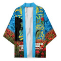 Personalised Parramatta Eels Rugby ANZAC Day Kimono Last Post Poppy We Will Remember Them