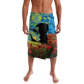 Personalised Parramatta Eels Rugby ANZAC Day Lavalava Last Post Poppy We Will Remember Them