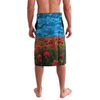 Personalised Parramatta Eels Rugby ANZAC Day Lavalava Last Post Poppy We Will Remember Them