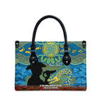 Personalised Parramatta Eels Rugby ANZAC Day Leather Bag Last Post Poppy We Will Remember Them
