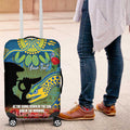 Personalised Parramatta Eels Rugby ANZAC Day Luggage Cover Last Post Poppy We Will Remember Them