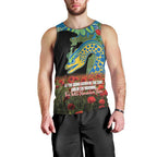 Personalised Parramatta Eels Rugby ANZAC Day Men Tank Top Last Post Poppy We Will Remember Them