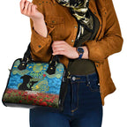 Personalised Parramatta Eels Rugby ANZAC Day Shoulder Handbag Last Post Poppy We Will Remember Them