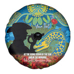 Personalised Parramatta Eels Rugby ANZAC Day Spare Tire Cover Last Post Poppy We Will Remember Them