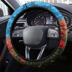 Parramatta Eels Rugby ANZAC Day Steering Wheel Cover Last Post Poppy We Will Remember Them