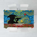 Personalised Parramatta Eels Rugby ANZAC Day Tablecloth Last Post Poppy We Will Remember Them