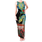 Personalised Parramatta Eels Rugby ANZAC Day Tank Maxi Dress Last Post Poppy We Will Remember Them