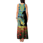 Personalised Parramatta Eels Rugby ANZAC Day Tank Maxi Dress Last Post Poppy We Will Remember Them