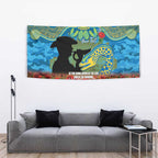 Personalised Parramatta Eels Rugby ANZAC Day Tapestry Last Post Poppy We Will Remember Them