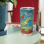 Personalised Parramatta Eels Rugby ANZAC Day Tumbler Cup Last Post Poppy We Will Remember Them