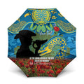 Personalised Parramatta Eels Rugby ANZAC Day Umbrella Last Post Poppy We Will Remember Them