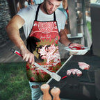 Personalised Dragons Rugby ANZAC Day Apron Last Post Poppy We Will Remember Them