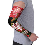 Personalised Dragons Rugby ANZAC Day Arm Sleeves Last Post Poppy We Will Remember Them