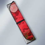 Personalised Dragons Rugby ANZAC Day Auto Sun Shade Last Post Poppy We Will Remember Them