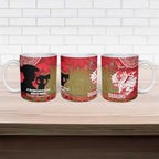 Personalised Dragons Rugby ANZAC Day Ceramic Mug Last Post Poppy We Will Remember Them