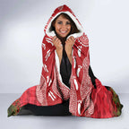 Personalised Dragons Rugby ANZAC Day Hooded Blanket Last Post Poppy We Will Remember Them