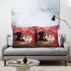 Personalised Dragons Rugby ANZAC Day Pillow Cover Last Post Poppy We Will Remember Them