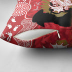 Personalised Dragons Rugby ANZAC Day Pillow Cover Last Post Poppy We Will Remember Them