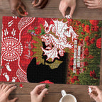 Personalised Dragons Rugby ANZAC Day Puzzle Last Post Poppy We Will Remember Them