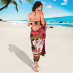 Personalised Dragons Rugby ANZAC Day Sarong Last Post Poppy We Will Remember Them