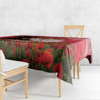 Personalised Dragons Rugby ANZAC Day Tablecloth Last Post Poppy We Will Remember Them