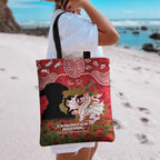 Personalised Dragons Rugby ANZAC Day Tote Bag Last Post Poppy We Will Remember Them