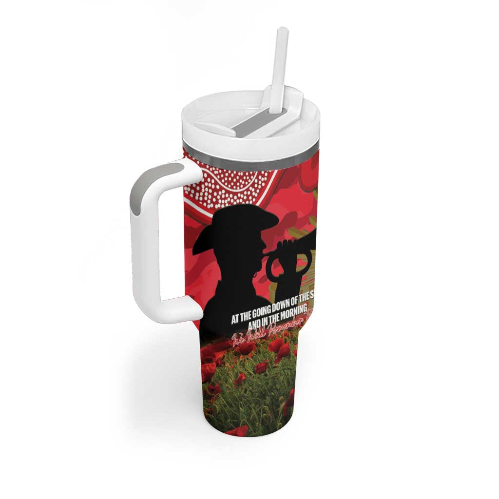 Personalised Dragons Rugby ANZAC Day Tumbler With Handle Last Post Poppy We Will Remember Them