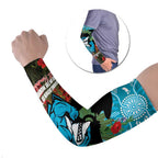 Personalised Sharks Rugby ANZAC Day Arm Sleeves Last Post Poppy We Will Remember Them