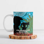 Personalised Sharks Rugby ANZAC Day Ceramic Mug Last Post Poppy We Will Remember Them