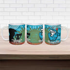 Personalised Sharks Rugby ANZAC Day Ceramic Mug Last Post Poppy We Will Remember Them