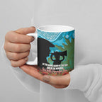Personalised Sharks Rugby ANZAC Day Ceramic Mug Last Post Poppy We Will Remember Them