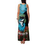 Personalised Sharks Rugby ANZAC Day Family Matching Tank Maxi Dress and Hawaiian Shirt Last Post Poppy We Will Remember Them