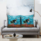 Personalised Sharks Rugby ANZAC Day Pillow Cover Last Post Poppy We Will Remember Them
