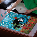 Personalised Sharks Rugby ANZAC Day Puzzle Last Post Poppy We Will Remember Them