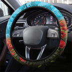 Sharks Rugby ANZAC Day Steering Wheel Cover Last Post Poppy We Will Remember Them