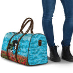 Personalised Sharks Rugby ANZAC Day Travel Bag Last Post Poppy We Will Remember Them
