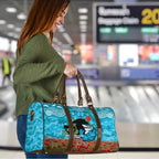 Personalised Sharks Rugby ANZAC Day Travel Bag Last Post Poppy We Will Remember Them